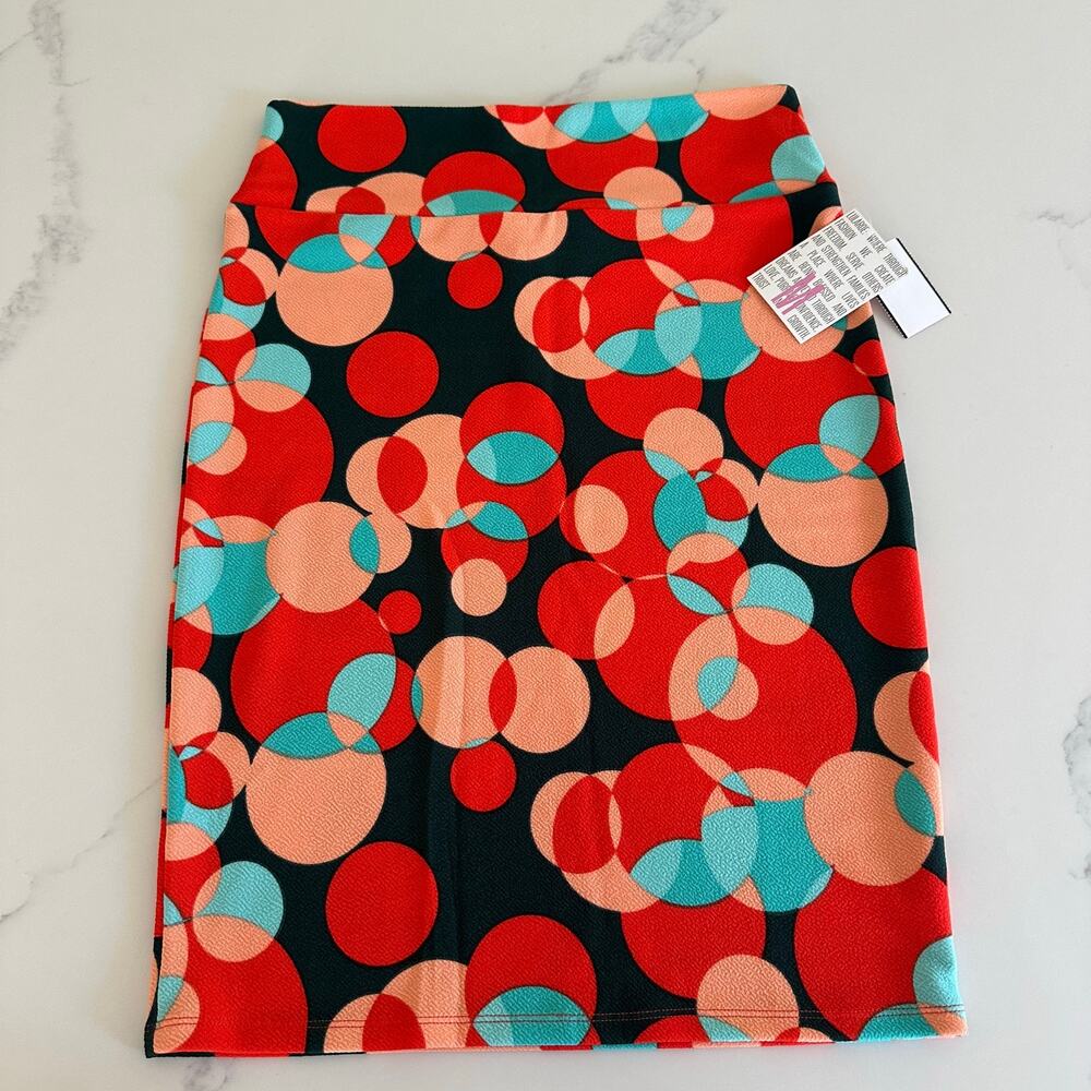 5 NWT LuLaRoe Skirts Size Medium - Picture 2 of 6